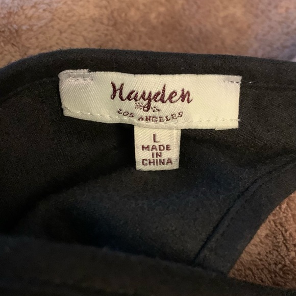 Hayden Faux Suede Dress - Picture 2 of 10